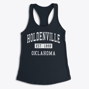 Holdenville Oklahoma Classic Established Women's Racerback Tank