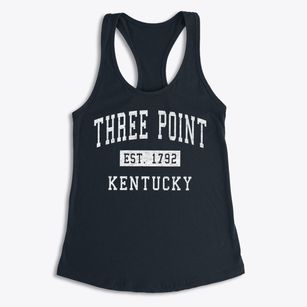 Three Point Kentucky Classic Established Women's Racerback Tank