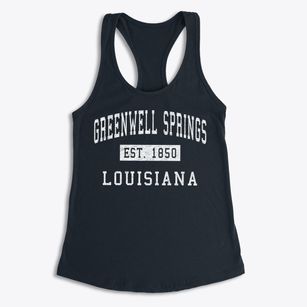 Greenwell Springs Louisiana Classic Established Women's Racerback Tank