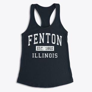 Fenton Illinois Classic Established Women's Racerback Tank