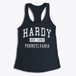 Hardy Pennsylvania Classic Established Women's Racerback Tank