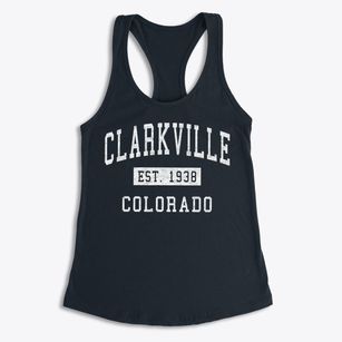 Clarkville Colorado Classic Established Women's Racerback Tank