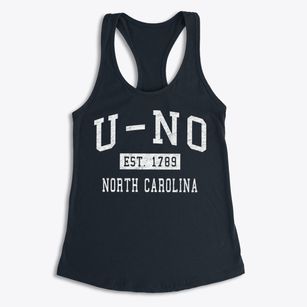 U-no North Carolina Classic Established Women's Racerback Tank