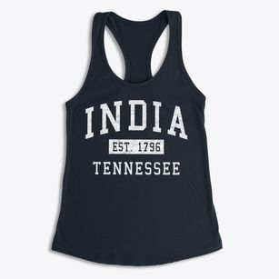 India Tennessee Classic Established Women's Racerback Tank