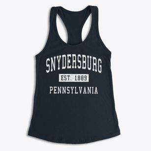 Snydersburg Pennsylvania Classic Established Women's Racerback Tank