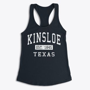 Kinsloe Texas Classic Established Women's Racerback Tank