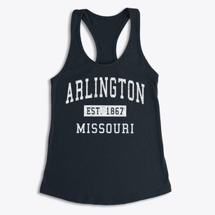 Arlington Missouri Classic Established Women's Racerback Tank