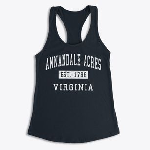 Annandale Acres Virginia Classic Established Women's Racerback Tank