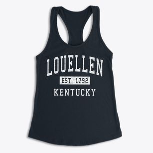 Louellen Kentucky Classic Established Women's Racerback Tank