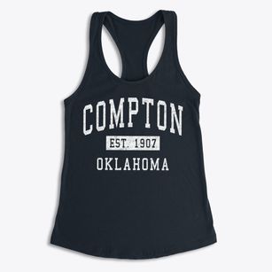 Compton Oklahoma Classic Established Women's Racerback Tank
