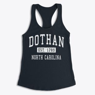 Dothan North Carolina Classic Established Women's Racerback Tank