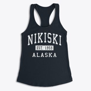 Nikiski Alaska Classic Established Women's Racerback Tank
