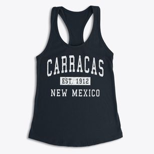 Carracas New Mexico Classic Established Women's Racerback Tank