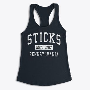 Sticks Pennsylvania Classic Established Women's Racerback Tank