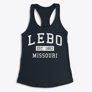 Lebo Missouri Classic Established Women's Racerback Tank