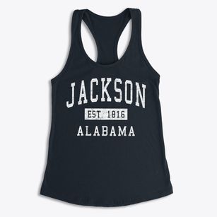 Jackson Alabama Classic Established Women's Racerback Tank