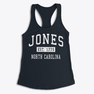 Jones North Carolina Classic Established Women's Racerback Tank