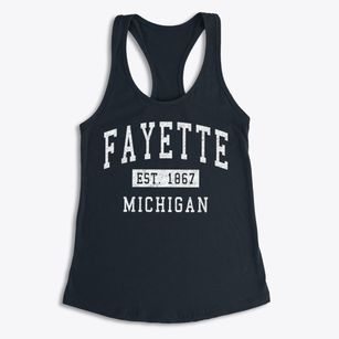 Fayette Michigan Classic Established Women's Racerback Tank
