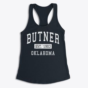 Butner Oklahoma Classic Established Women's Racerback Tank