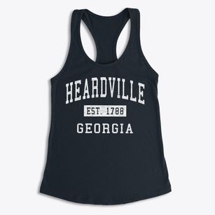 Heardville Georgia Classic Established Women's Racerback Tank