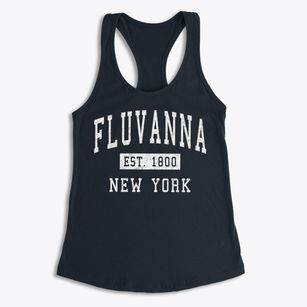 Fluvanna New York Classic Established Women's Racerback Tank