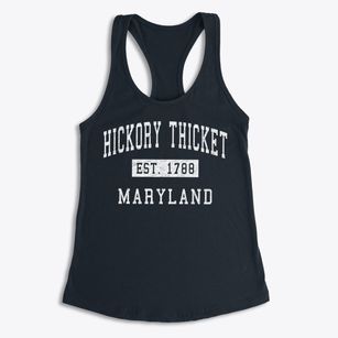 Hickory Thicket Maryland Classic Established Women's Racerback Tank