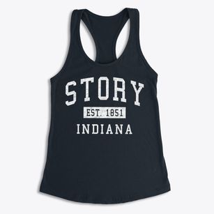 Story Indiana Classic Established Women's Racerback Tank