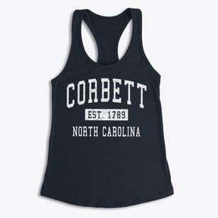 Corbett North Carolina Classic Established Women's Racerback Tank
