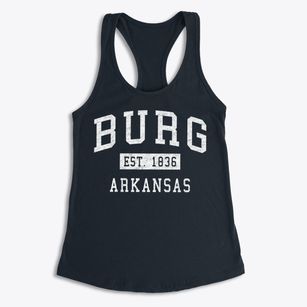 Burg Arkansas Classic Established Women's Racerback Tank