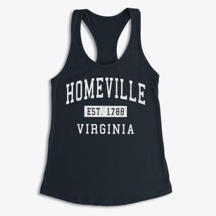 Homeville Virginia Classic Established Women's Racerback Tank