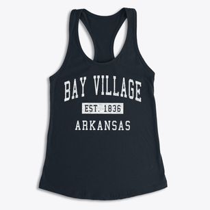 Bay Village Arkansas Classic Established Women's Racerback Tank