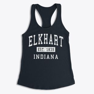Elkhart Indiana Classic Established Women's Racerback Tank