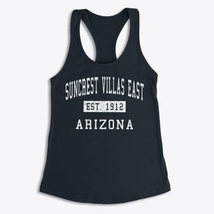 Suncrest Villas East Arizona Classic Established Women's Racerback Tank