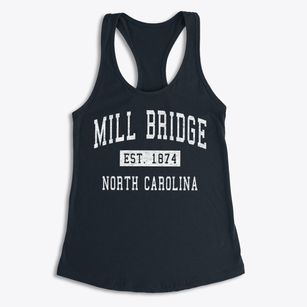 Mill Bridge North Carolina Classic Established Women's Racerback Tank