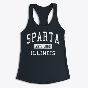 Sparta Illinois Classic Established Women's Racerback Tank