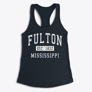 Fulton Mississippi Classic Established Women's Racerback Tank
