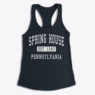 Spring House Pennsylvania Classic Established Women's Racerback Tank