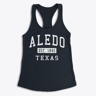 Aledo Texas Classic Established Women's Racerback Tank