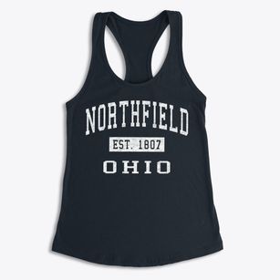 Northfield Ohio Classic Established Women's Racerback Tank