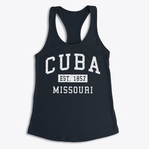 Cuba Missouri Classic Established Women's Racerback Tank