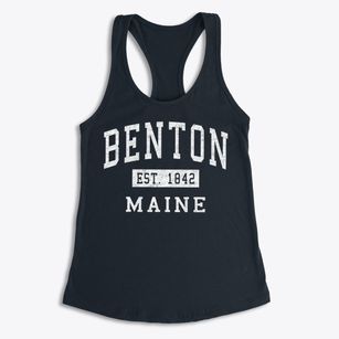 Benton Maine Classic Established Women's Racerback Tank