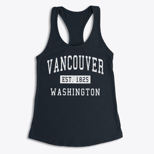 Vancouver Washington Classic Established Women's Racerback Tank