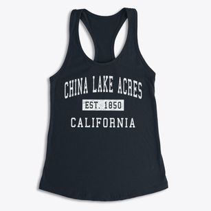 China Lake Acres California Classic Established Women's Racerback Tank