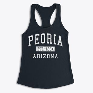 Peoria Arizona Classic Established Women's Racerback Tank
