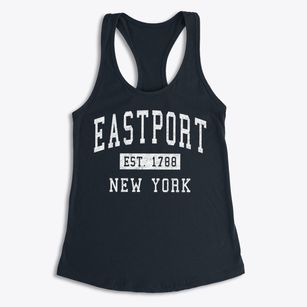 Eastport New York Classic Established Women's Racerback Tank