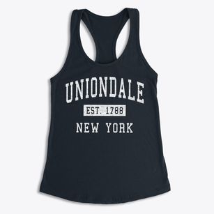 Uniondale New York Classic Established Women's Racerback Tank