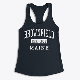 Brownfield Maine Classic Established Women's Racerback Tank