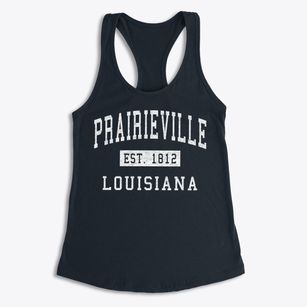 Prairieville Louisiana Classic Established Women's Racerback Tank
