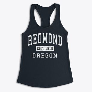 Redmond Oregon Classic Established Women's Racerback Tank