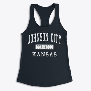 Johnson City Kansas Classic Established Women's Racerback Tank